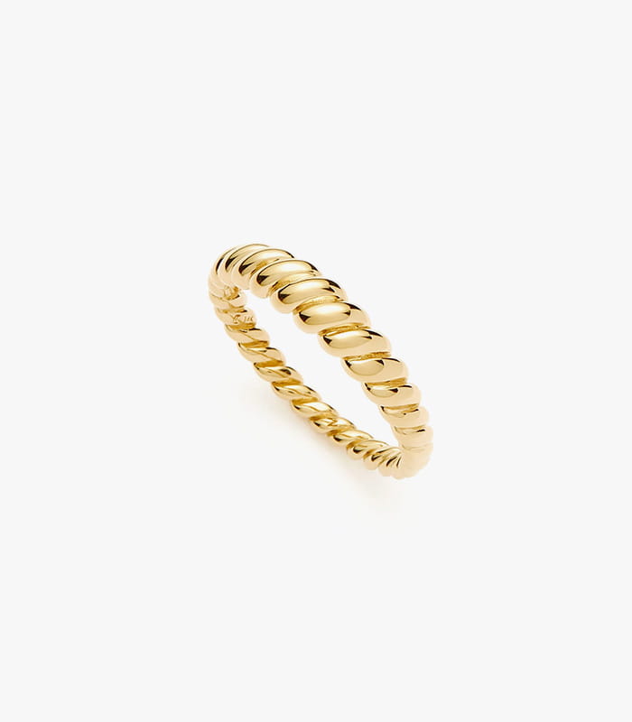 Fine Twisted Classic Ring
